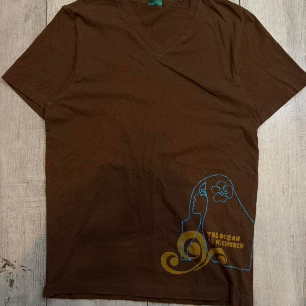 Vintage dead‎ stock "the ocean is my Chruch" women's large